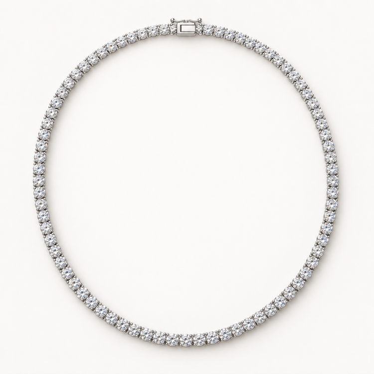Tennis Necklaces — design rendering